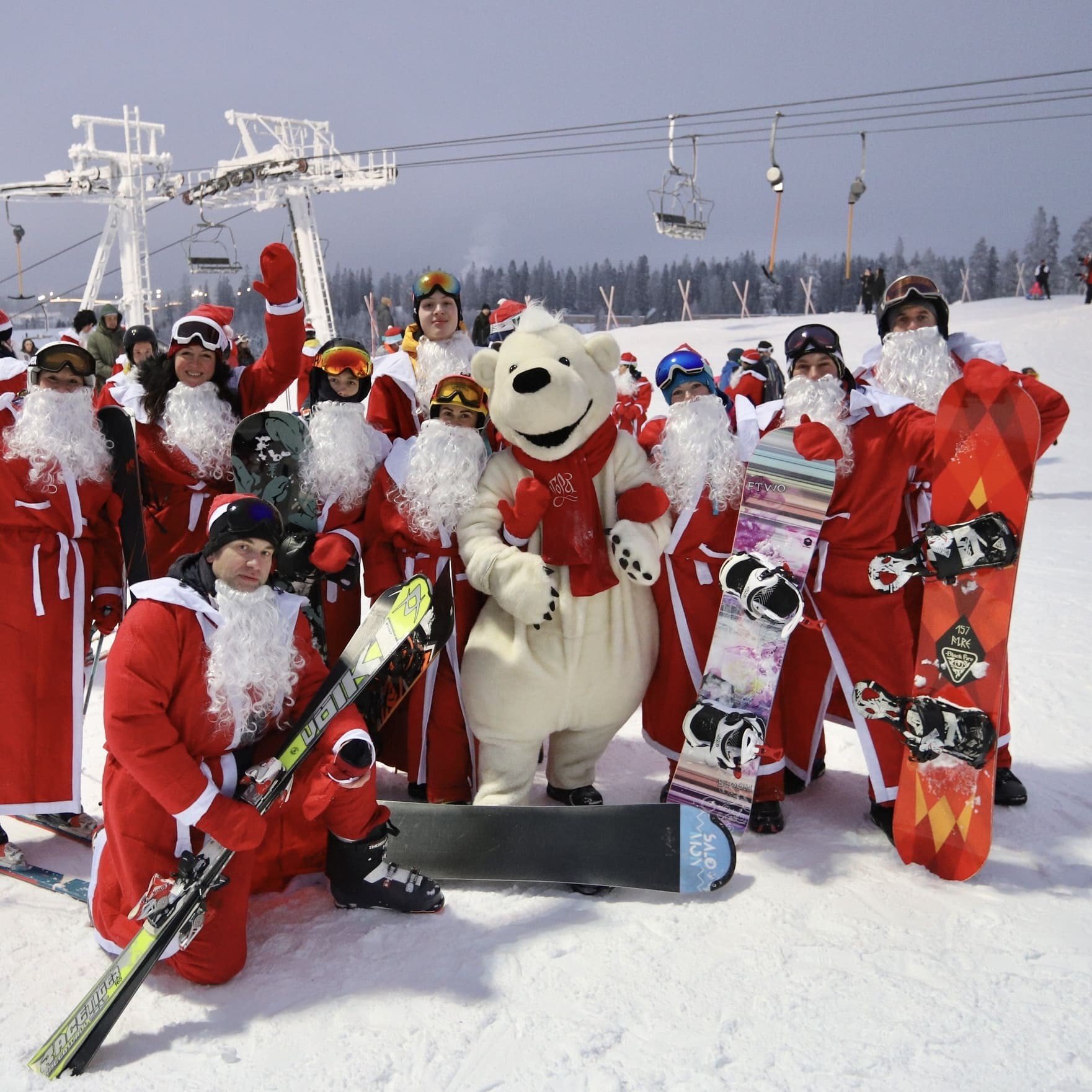 «Деды Морозы на склоне»: в «ЯНе» готовят самый эффектный зимний спуск 2025